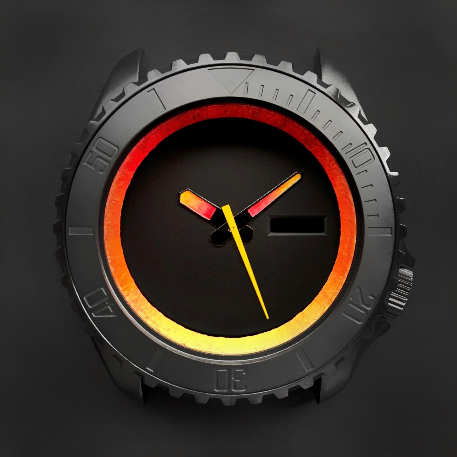 Chapter Ring - SKX007/SRPD - Handcrafted Series - Sunrise