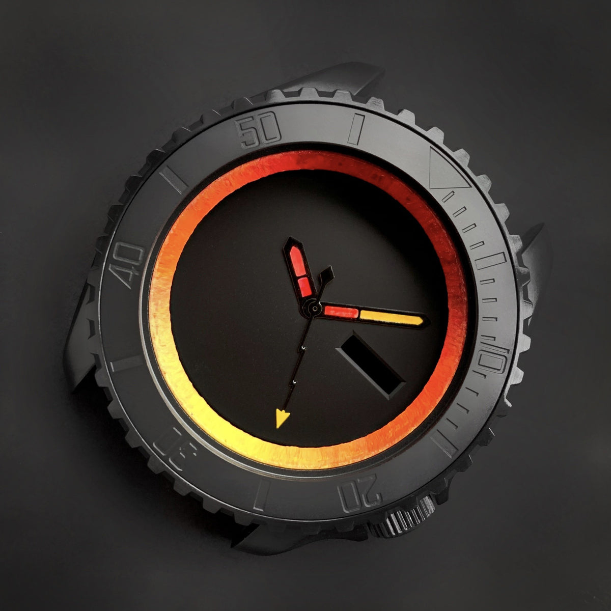 Chapter Ring - SKX007/SRPD - Handcrafted Series - Sunrise