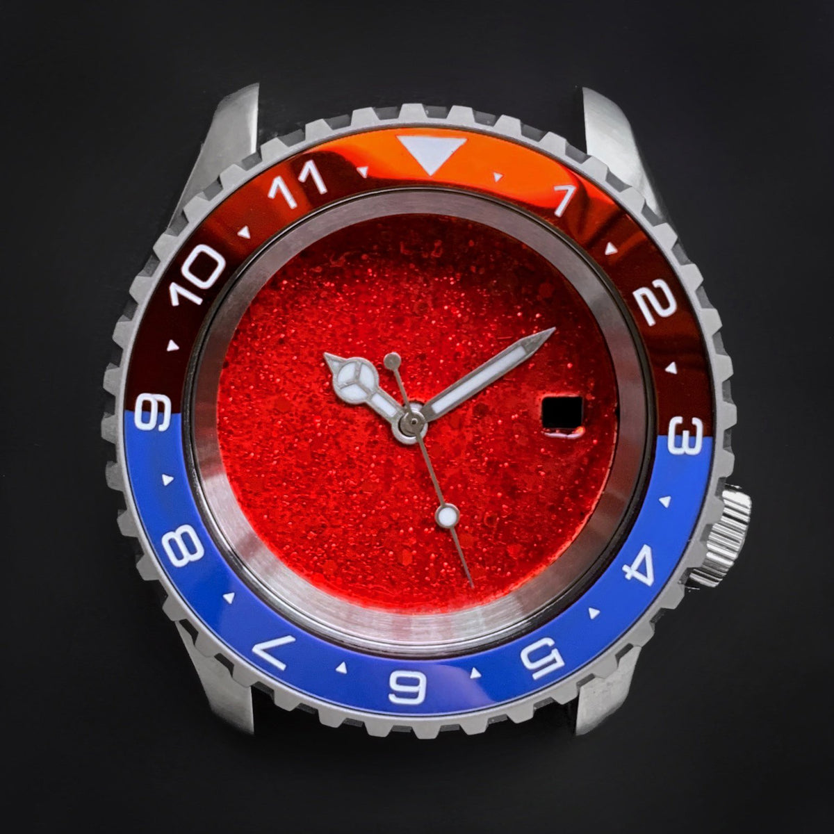 Ceramic Insert - 007 Dual Time PEPS. (Reverse)