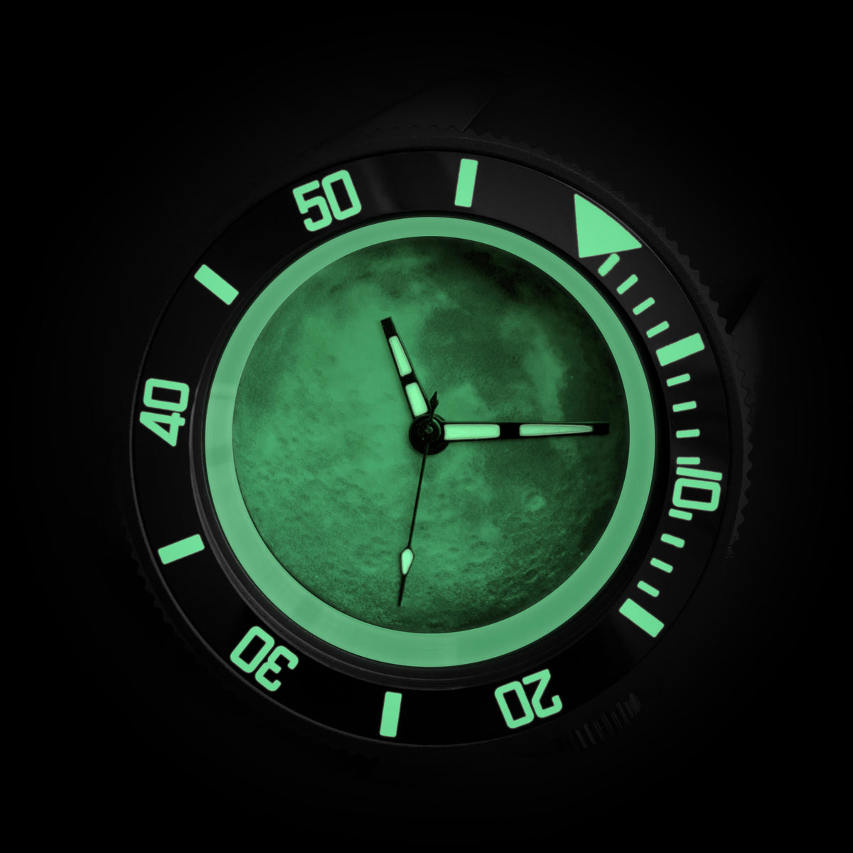 Chapter Ring - SKX007/SRPD - Handcrafted Series - Luna