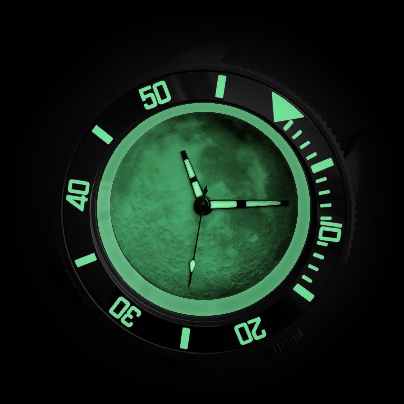 Chapter Ring - SKX007/SRPD - Handcrafted Series - Luna