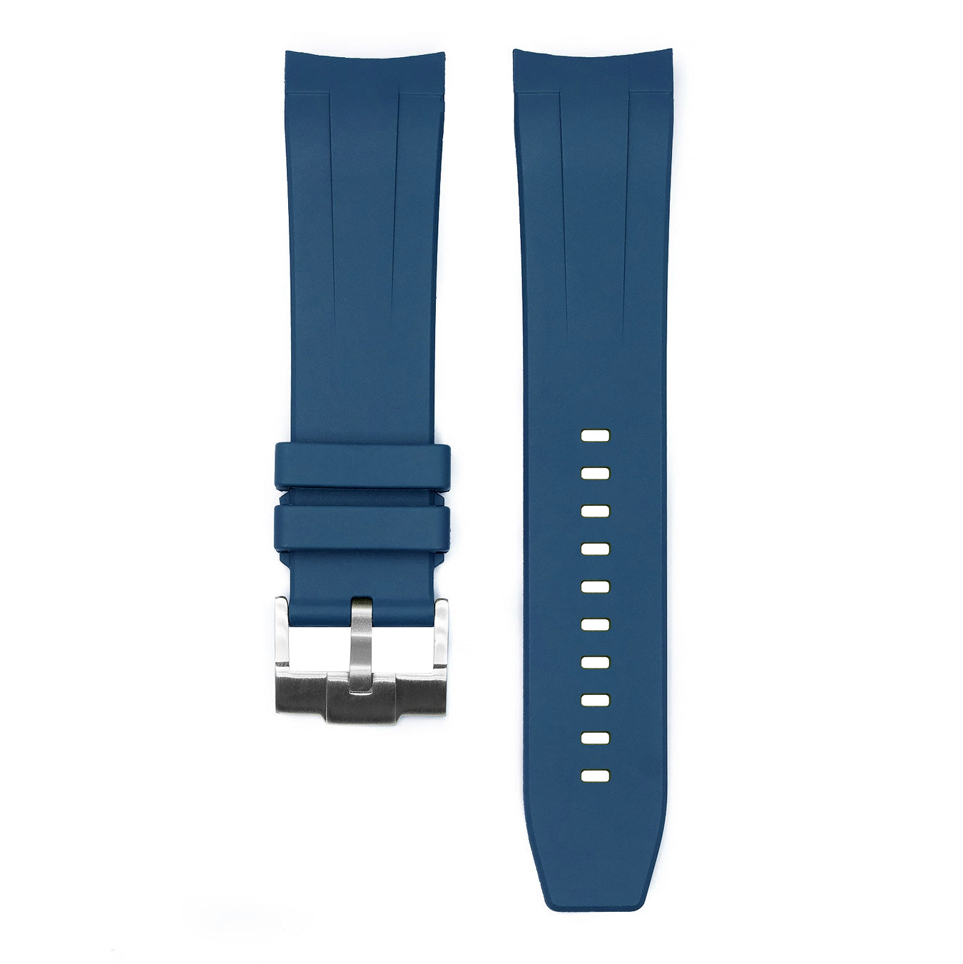 FKM Rubber Strap - SKX007/SRPD Classic - Blue