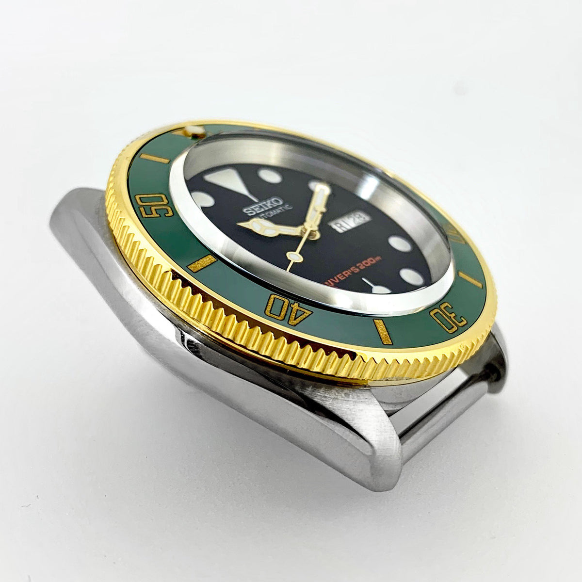 Bezel - SKX007/SRPD Coin Edge - Polished PVD Gold
