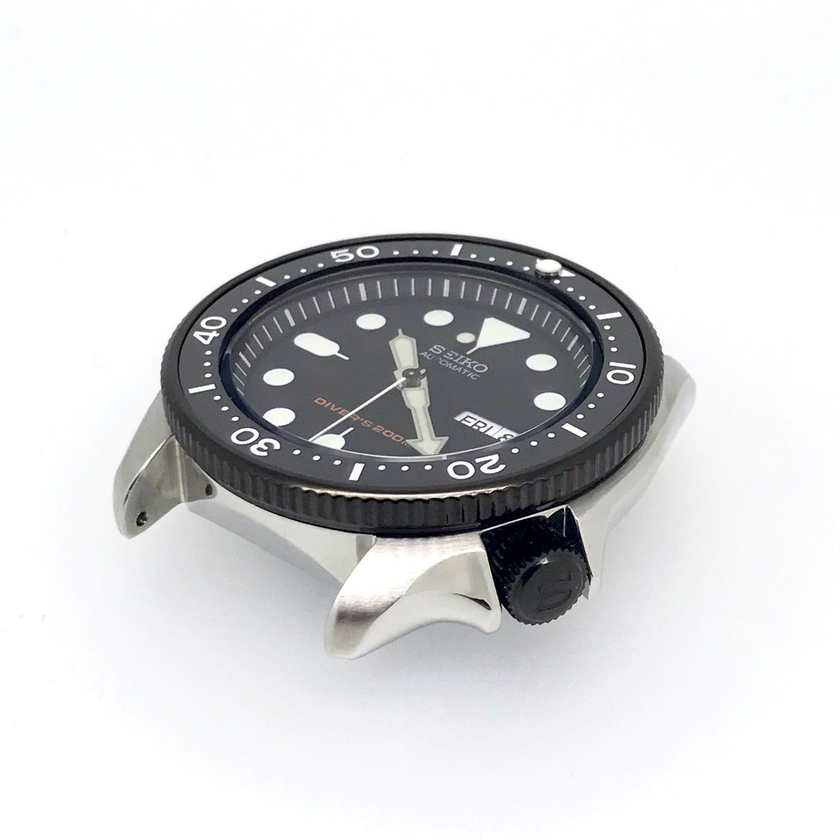 Crown - SKX007 - Polished PVD Black - &quot;S&quot;