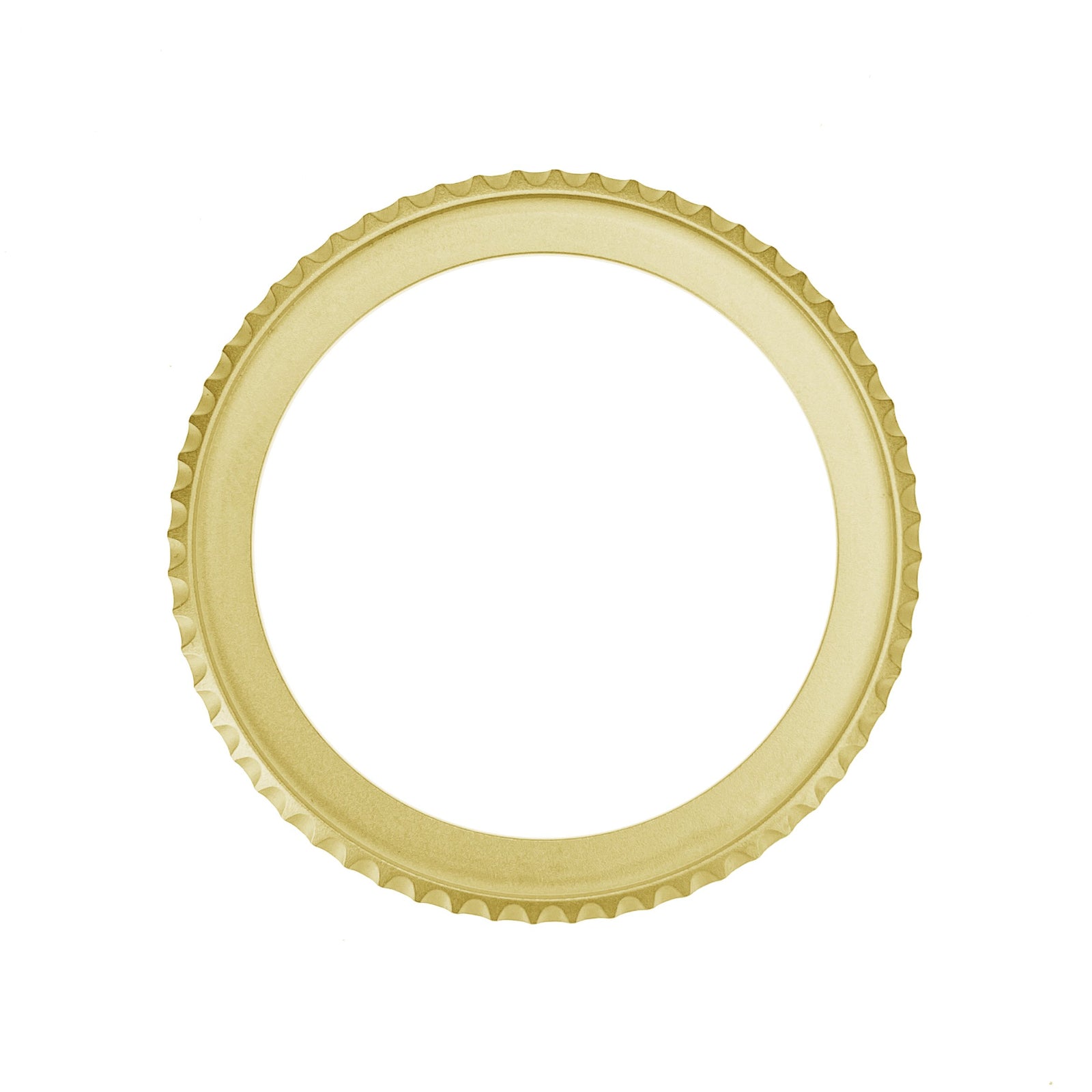 Bezel - SKX007/SRPD Deep Sea - Bead Blasted PVD Gold