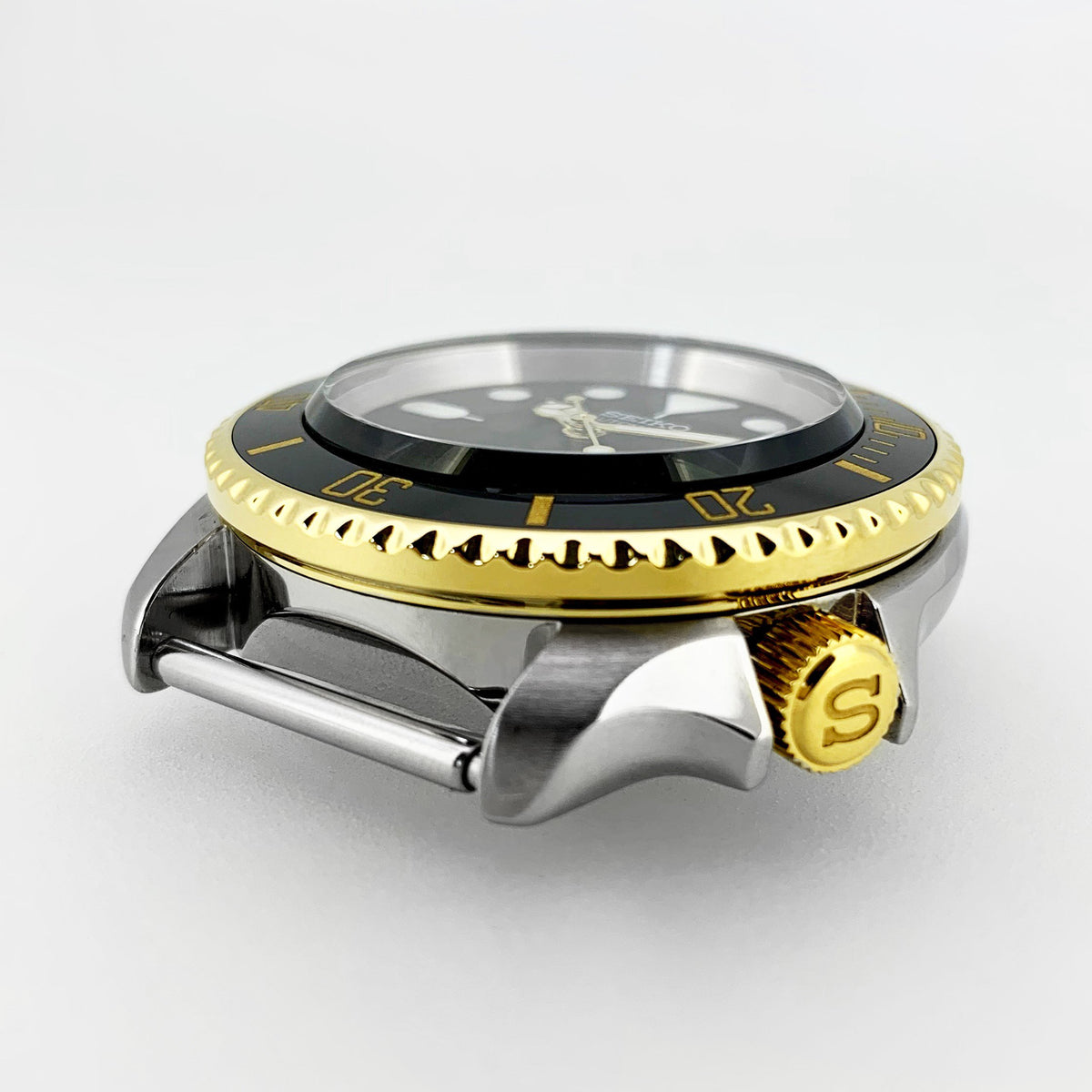 Ceramic Insert - 007 Sub Black X Gold