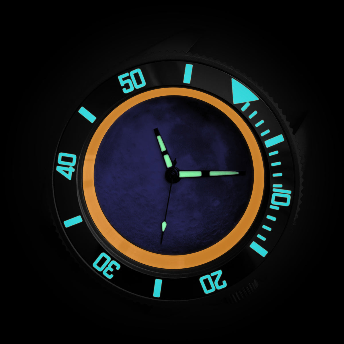 Chapter Ring - SKX007/SRPD - Handcrafted Series - Luna