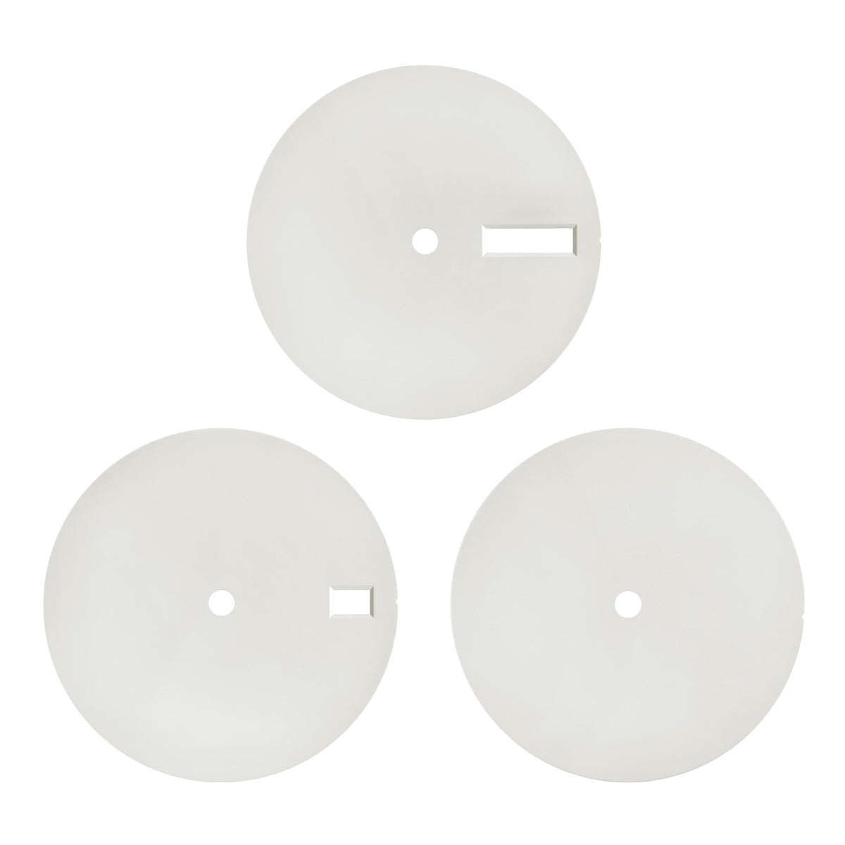 Dial - Sterile White