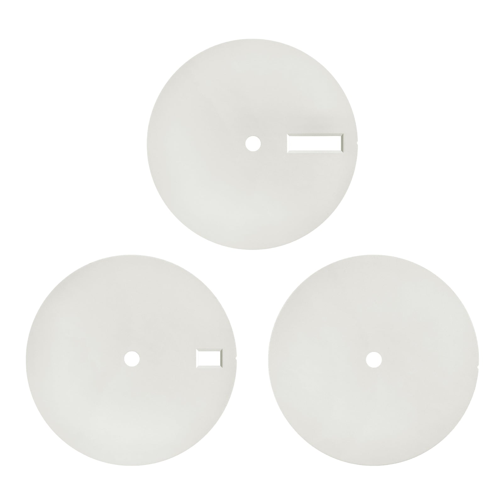 Dial - Sterile White