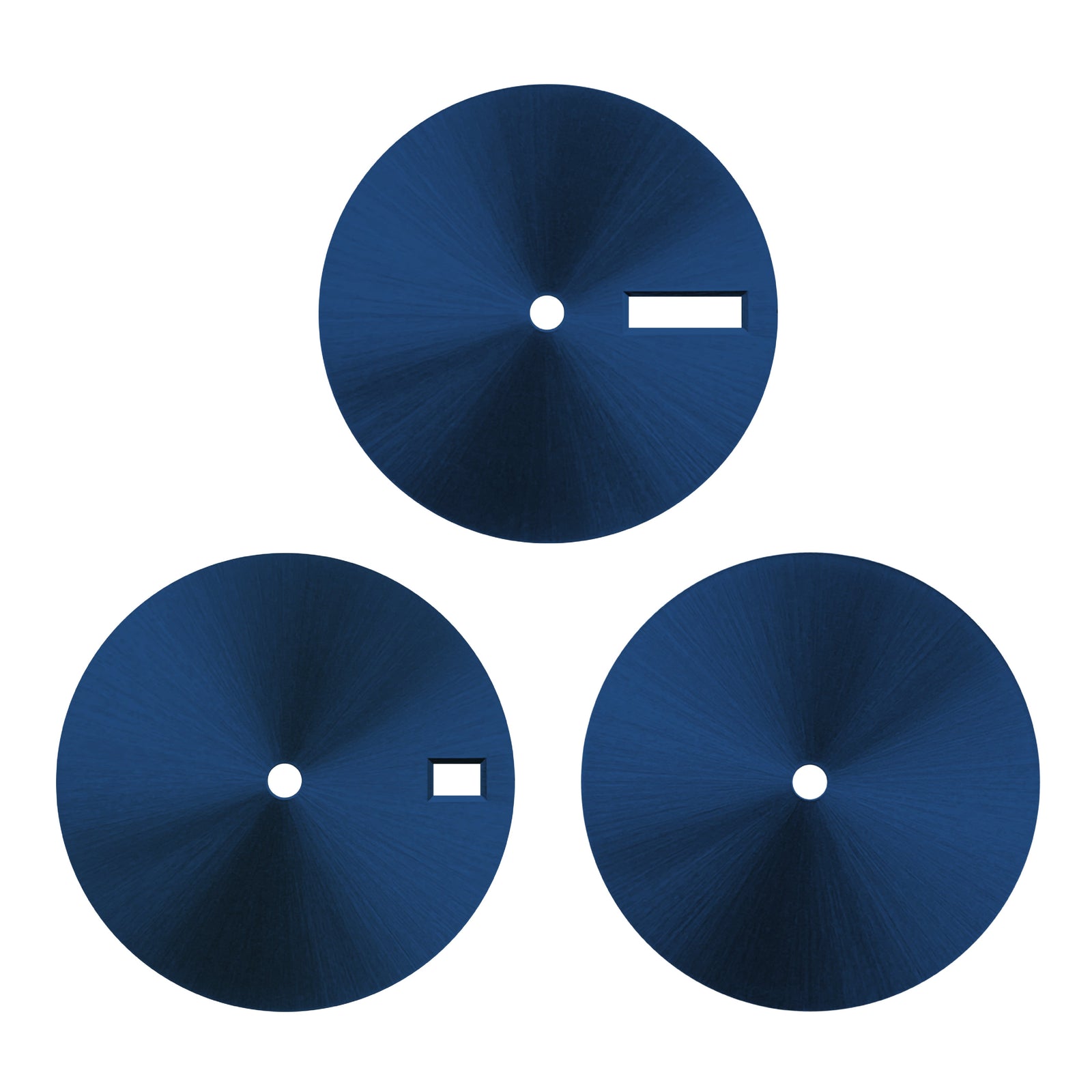 Dial - Sterile Sunburst Blue