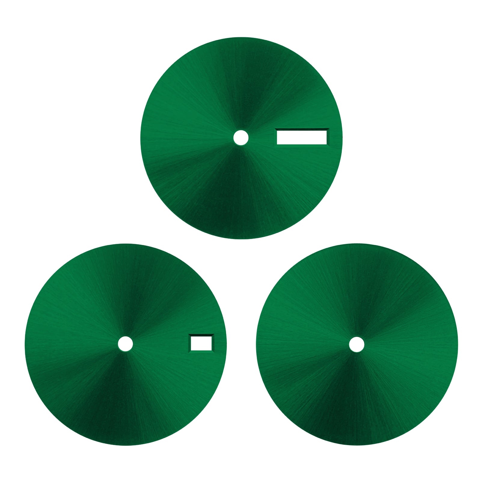 Dial - Sterile Sunburst Green