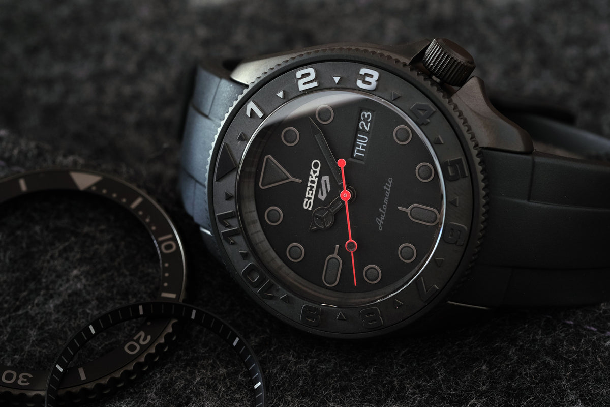 Ceramic Insert - 007 Yacht Master Dual Time Black