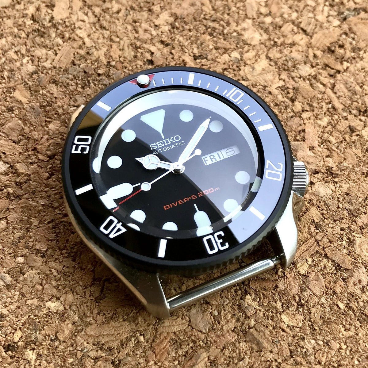 Ceramic Insert - 007 Sub Vintage Black MK2