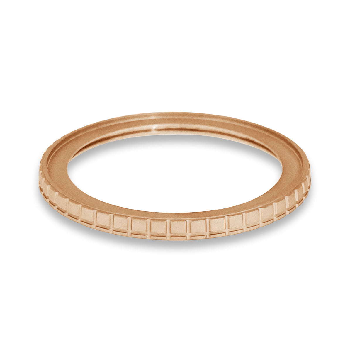 Bezel - SKX007/SRPD KT - Bead Blasted PVD Rose Gold