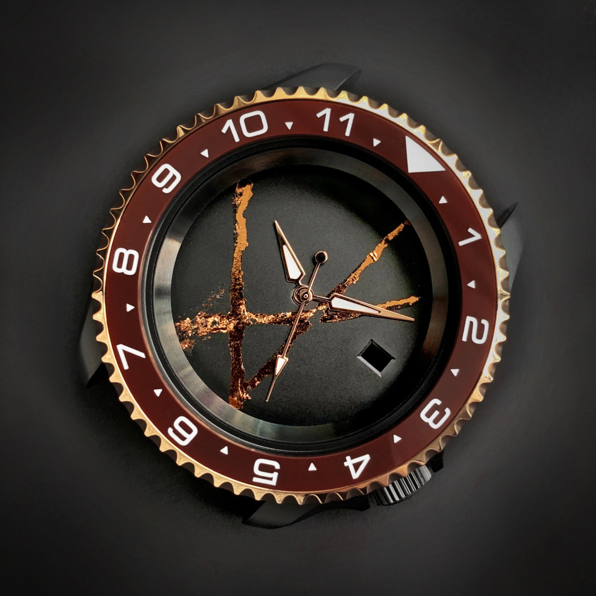 Bezel - SKX007/SRPD Deep Sea - Polished PVD Rose Gold