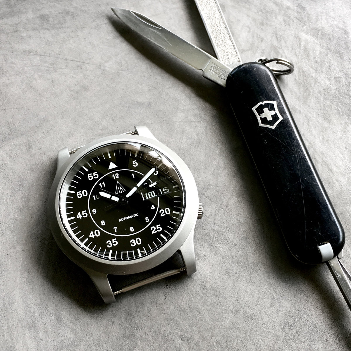 Dial - Mil Spec - Black - Day Date / No Date