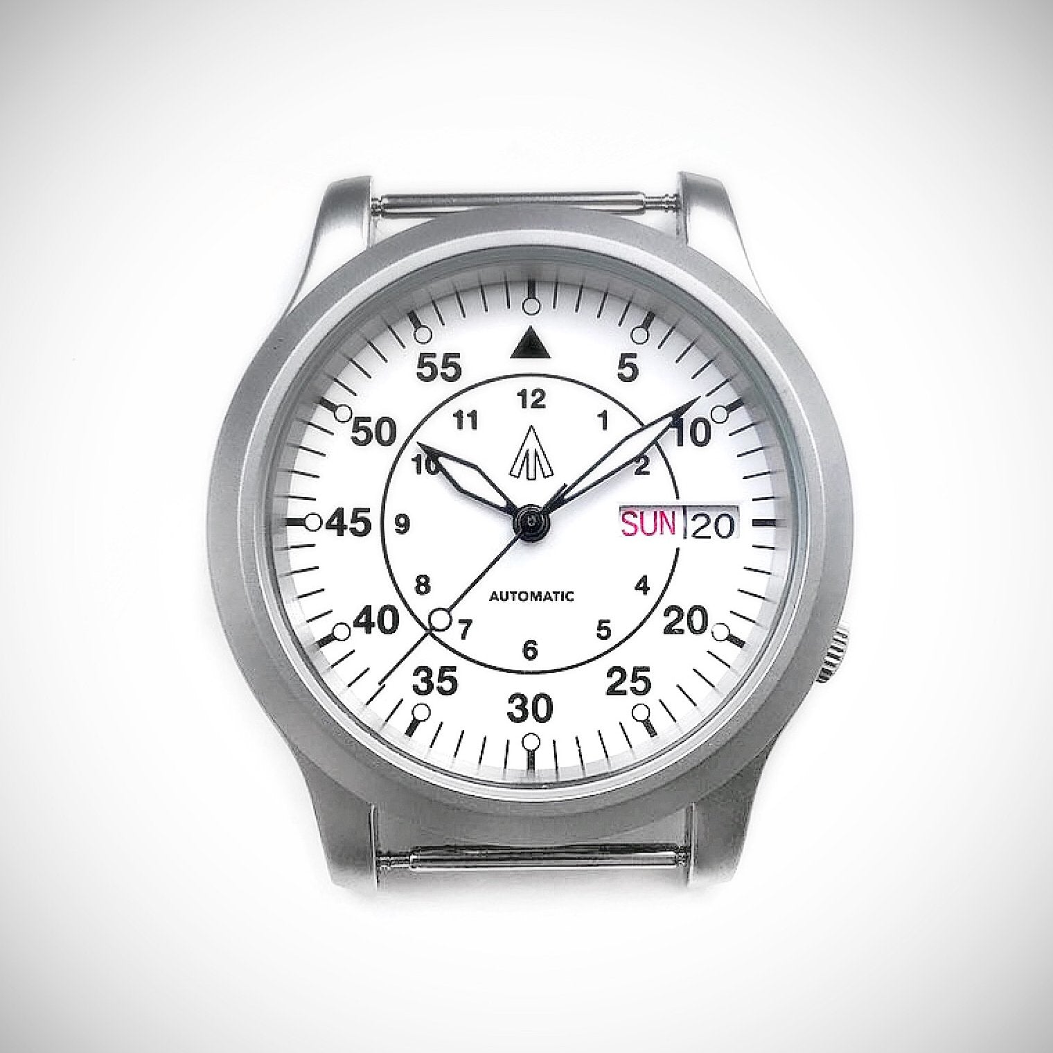 Dial - Mil Spec - White - Day Date / No Date - DLW WATCHES