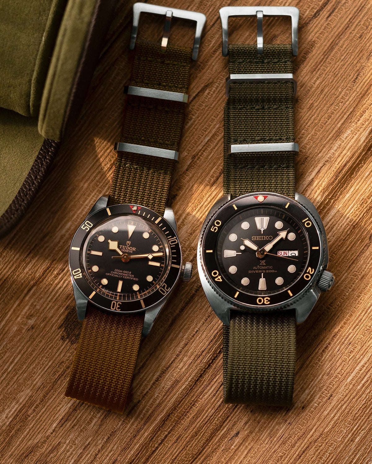 Nylon Vintage - Field Green (Single Pass)