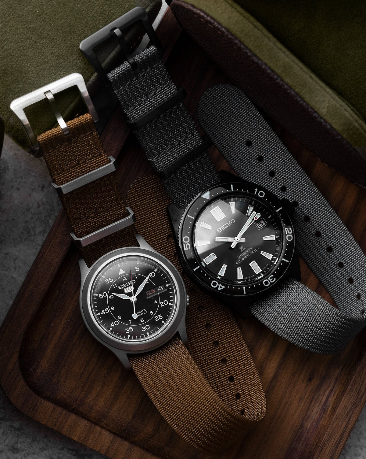 Nylon Vintage - Grey (Single Pass)