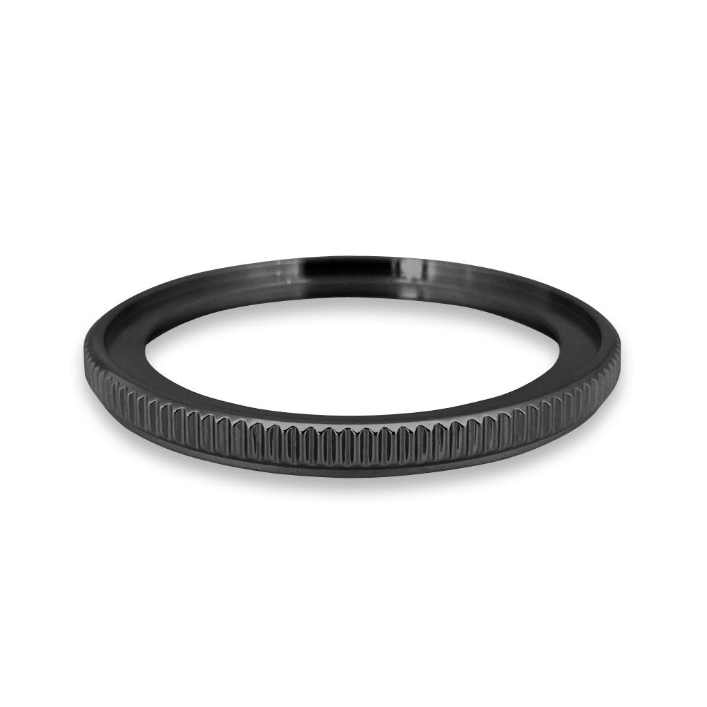 Bezel - SKX007/SRPD Coin Edge - Polished PVD Black