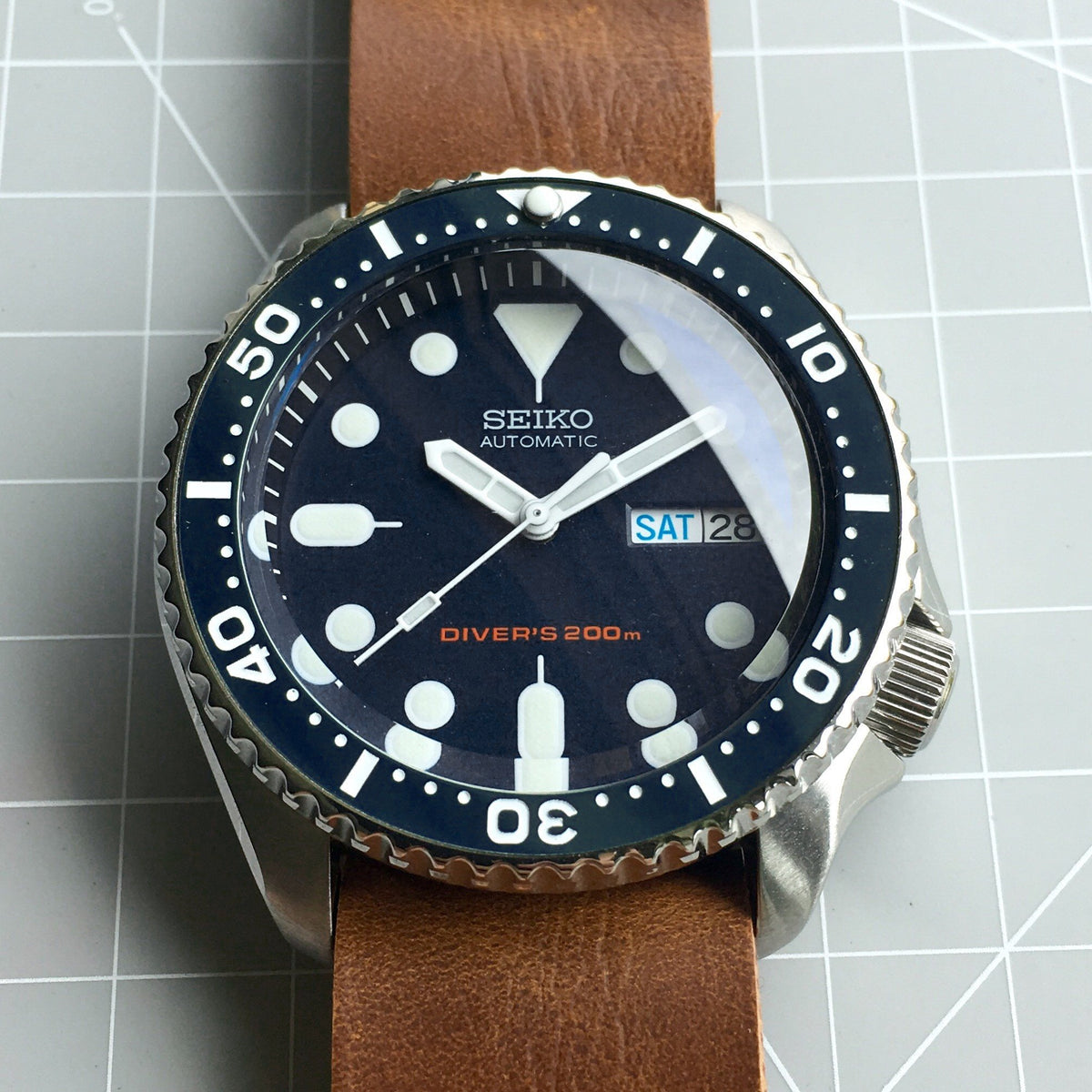 Ceramic Insert - SKX Aegean Blue