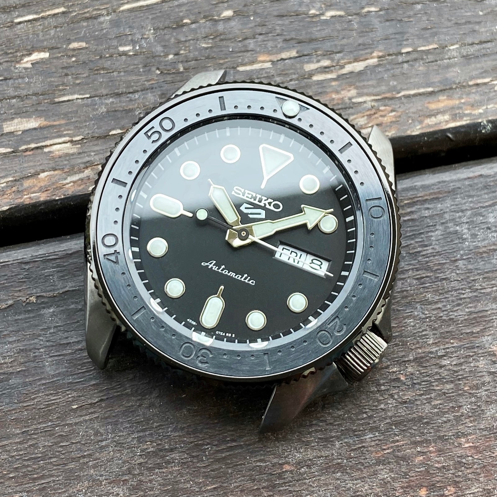 Ceramic Insert - SKX Brushed Stealth