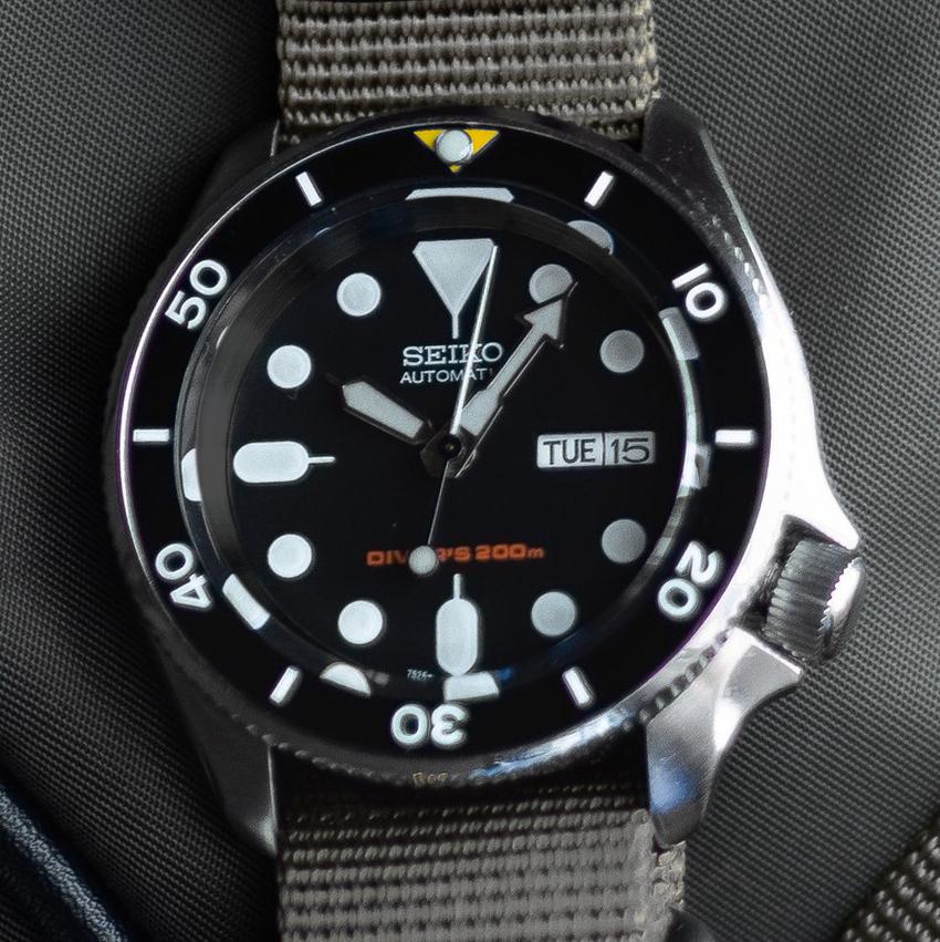 Ceramic Insert - SKX Black - Hornet
