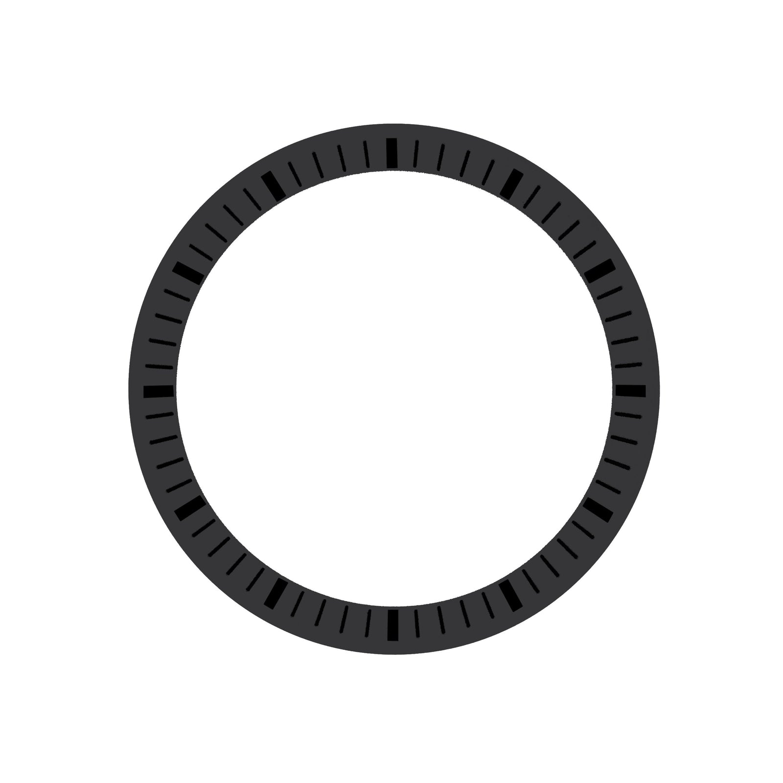 Chapter Ring - Urchin - Matt Black w Markers (Black)