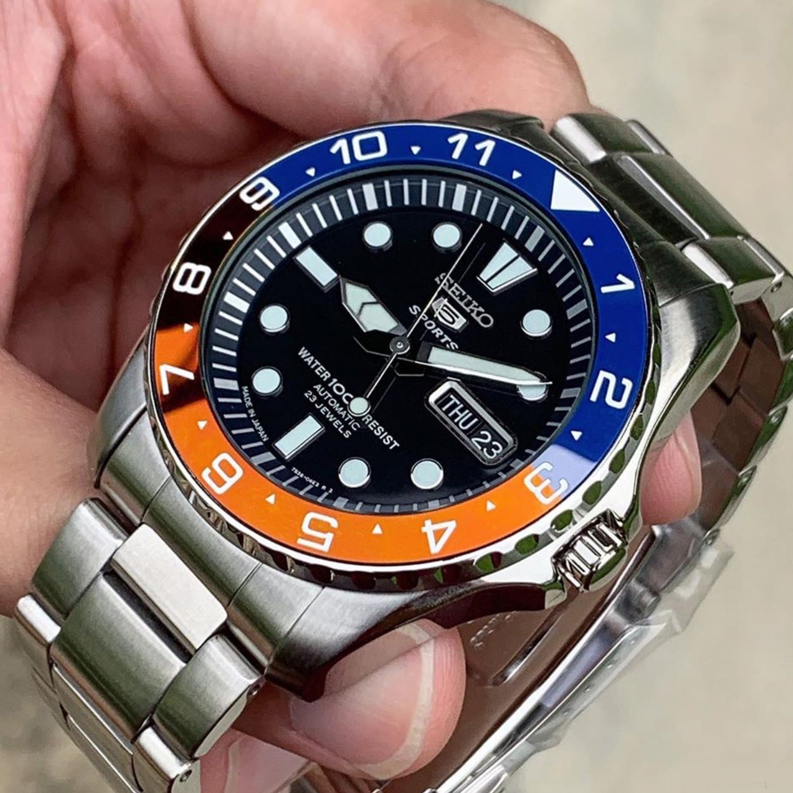 Ceramic Insert - Urchin Dual Time PEPS. (Sunset)