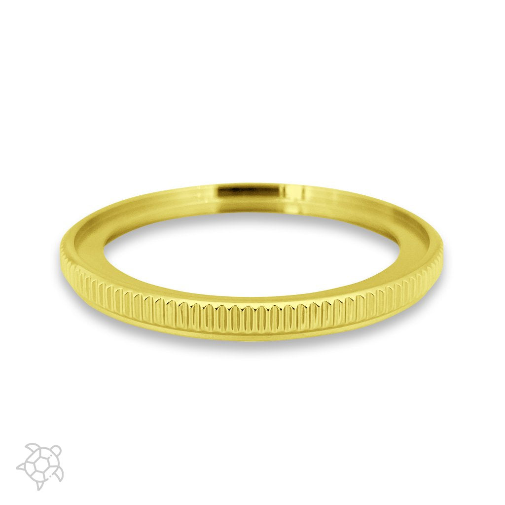 Bezel - SRP Turtle Coin Edge - Polished PVD Gold