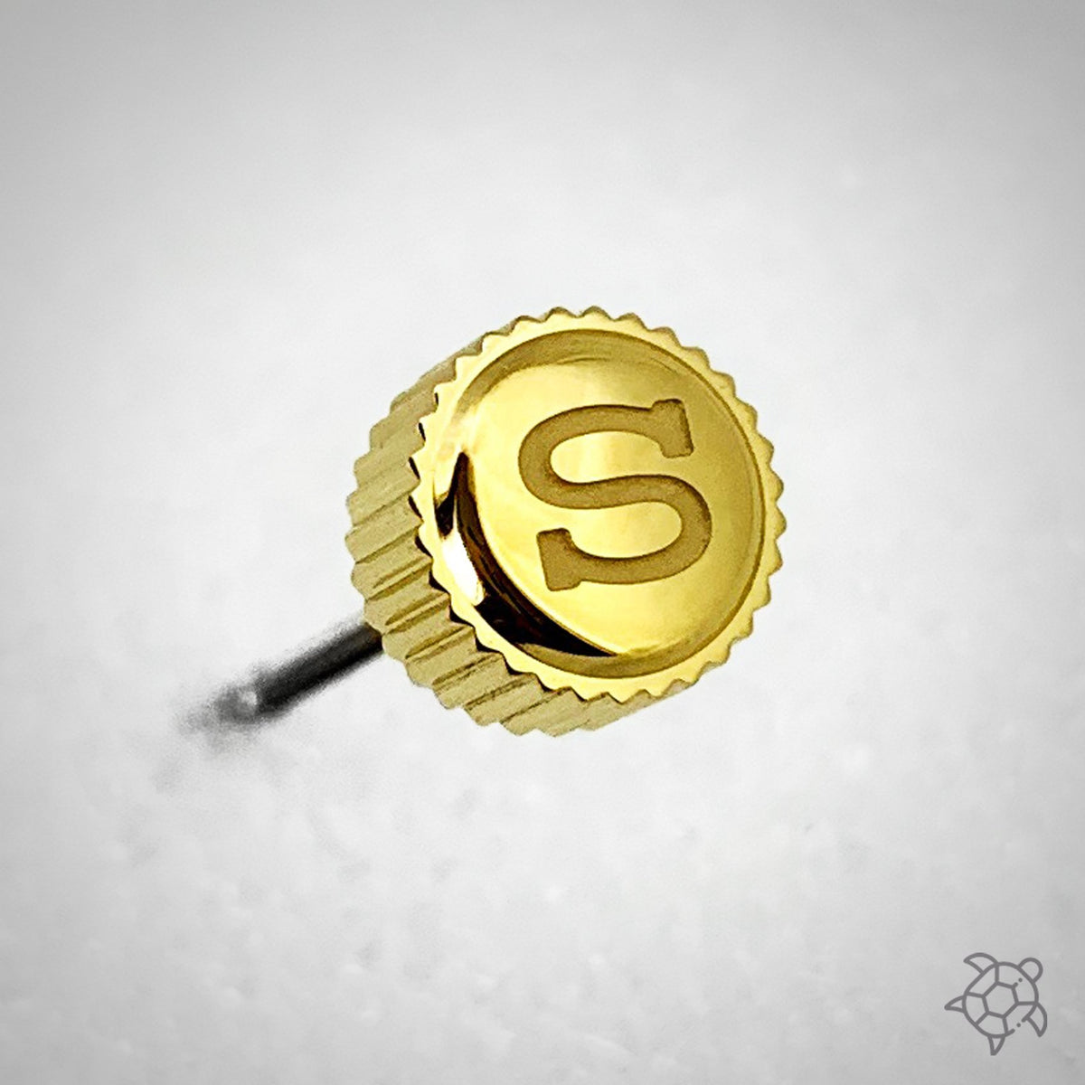 Crown - SRP Turtle - Polished PVD Gold - "S"