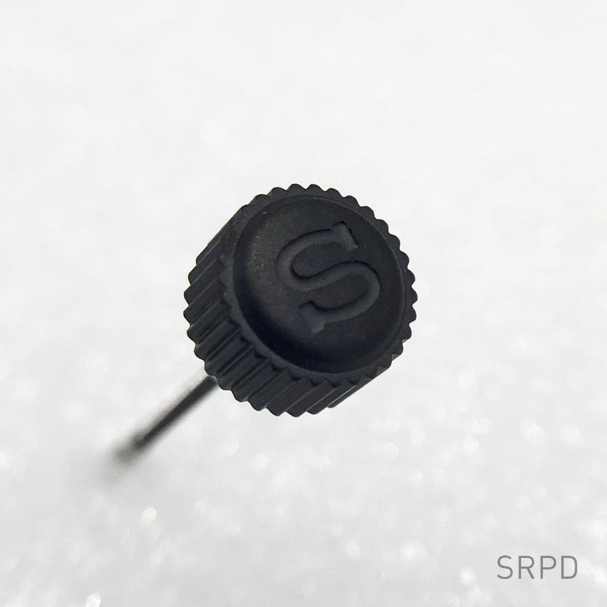 Crown - SRPD - Bead Blasted PVD Black - &quot;S&quot;