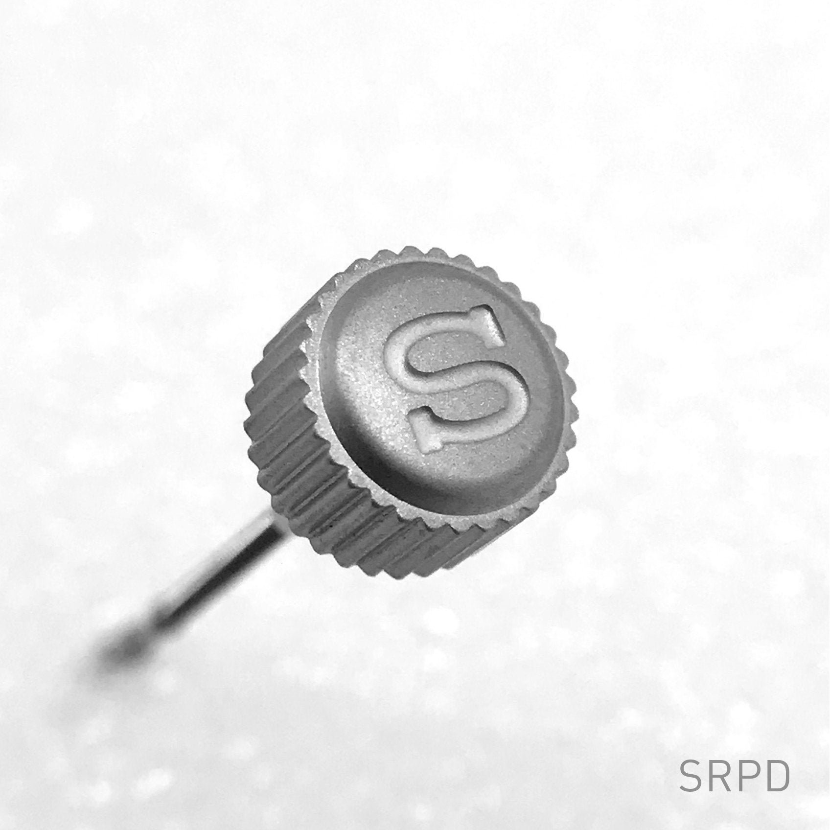 Crown - SRPD - Bead Blasted Steel - "S"