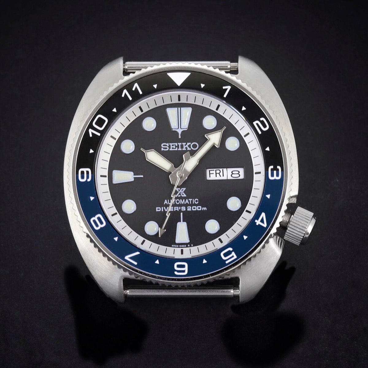 Ceramic Insert - SRP Turtle Dual Time Dark Knight