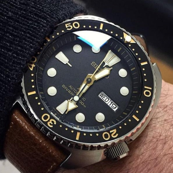 Ceramic Insert - SRP Turtle Black X Gold