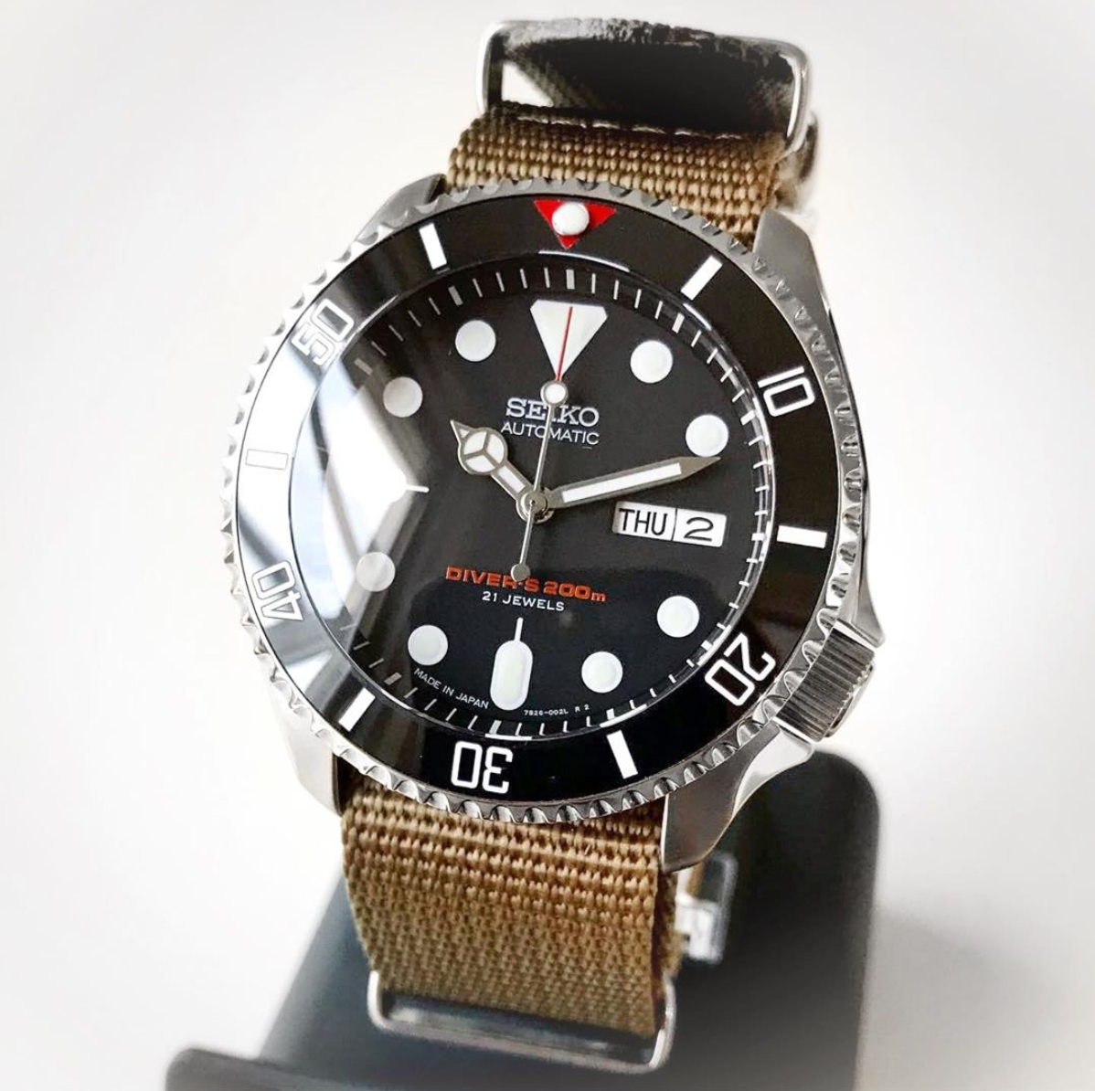 Ceramic Insert - 007 Sub Vintage Black - DLW WATCHES