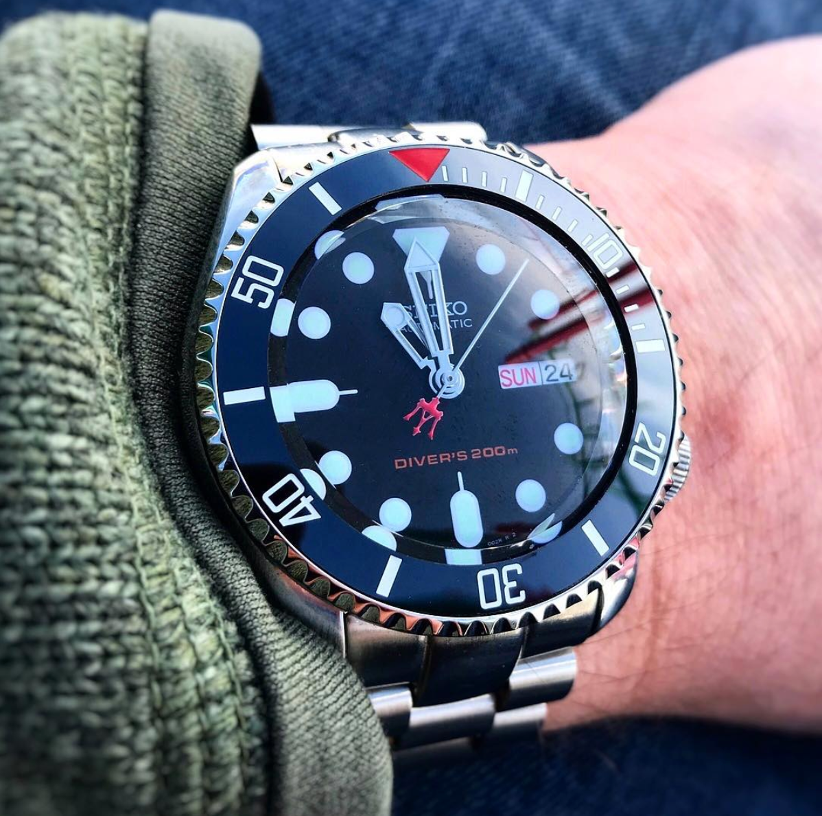 Ceramic Insert - 007 Sub Vintage Black MK3