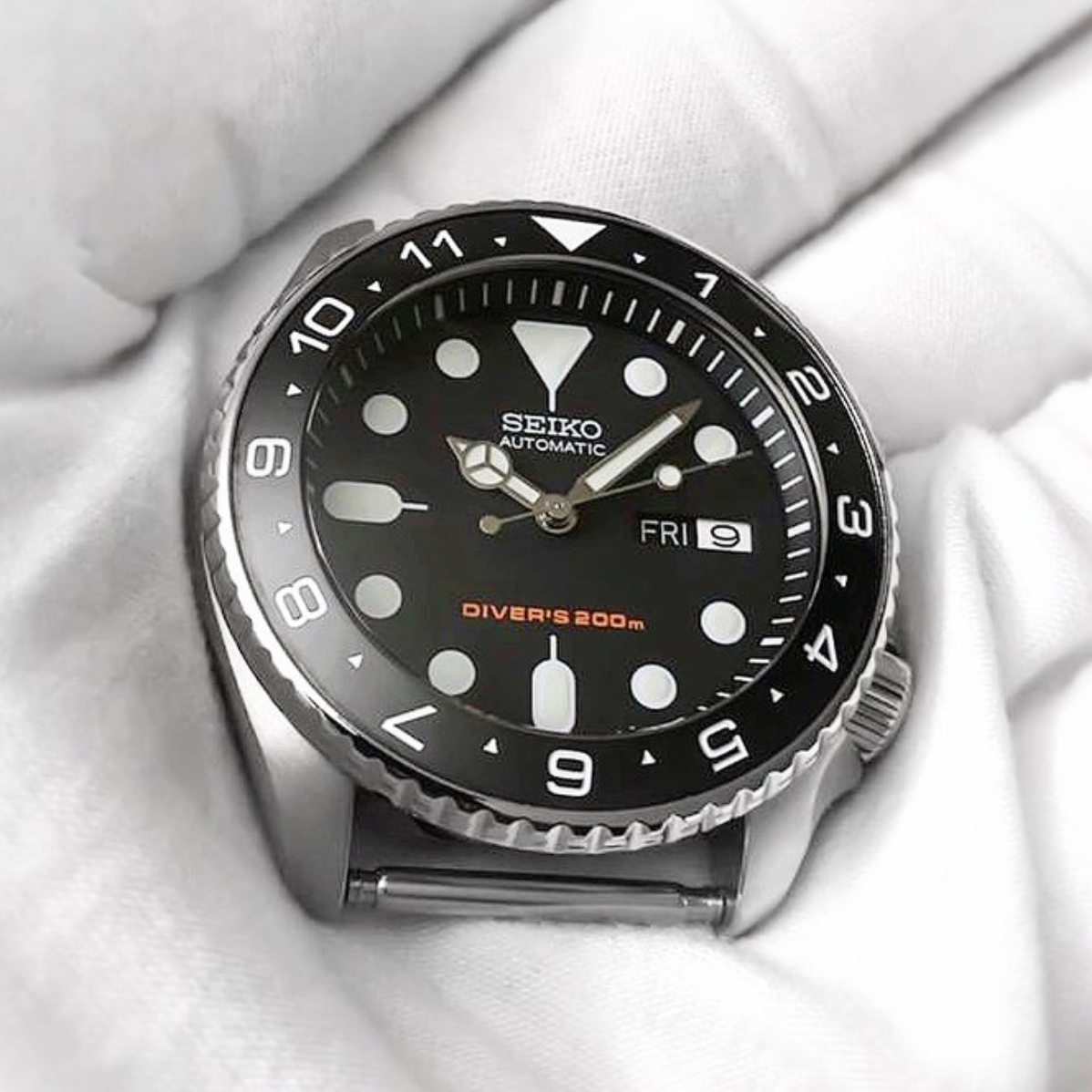 Ceramic Insert - 007 Dual Time Black