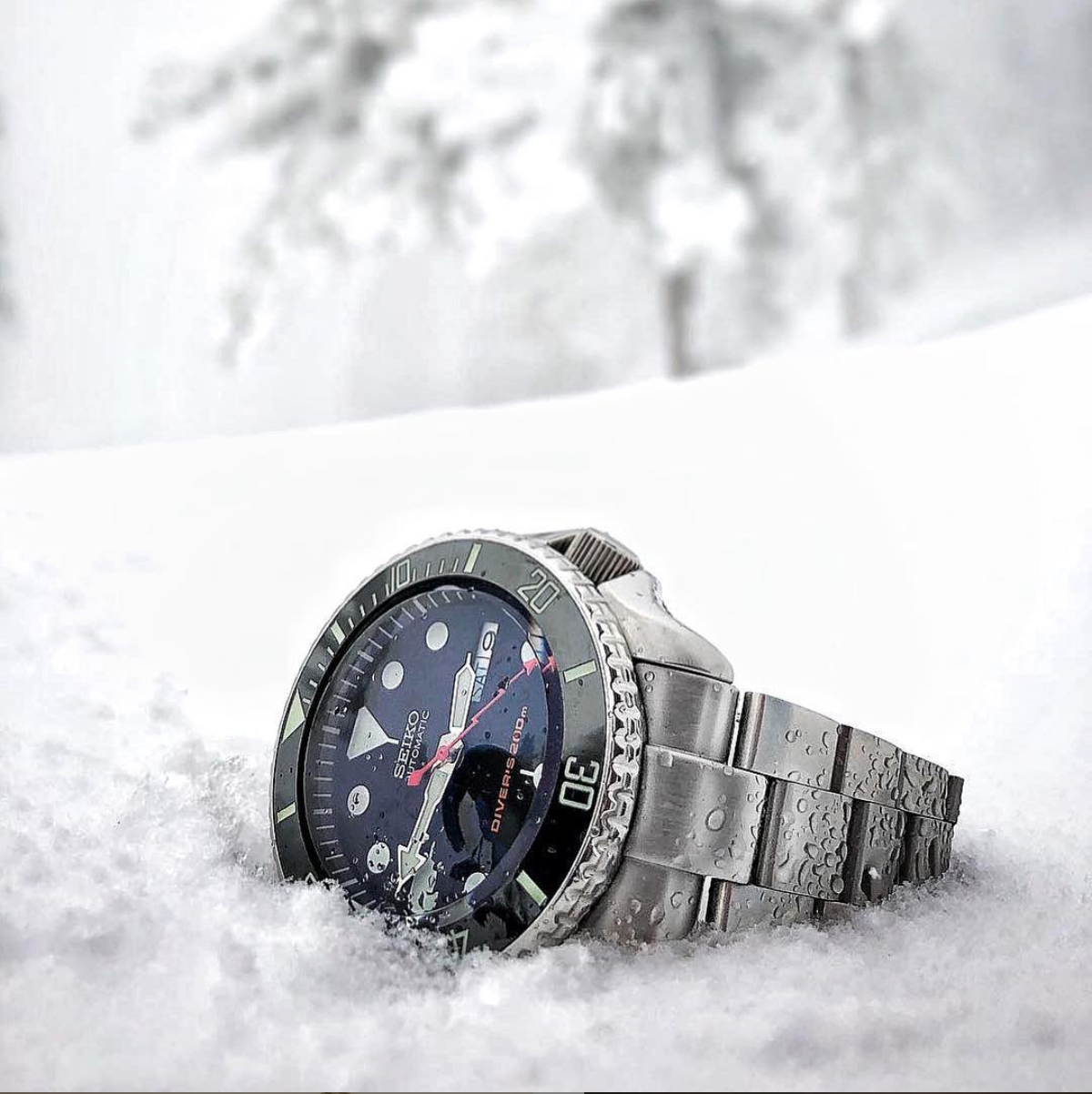 Ceramic Insert - 007 Sub Black - Luminous Green