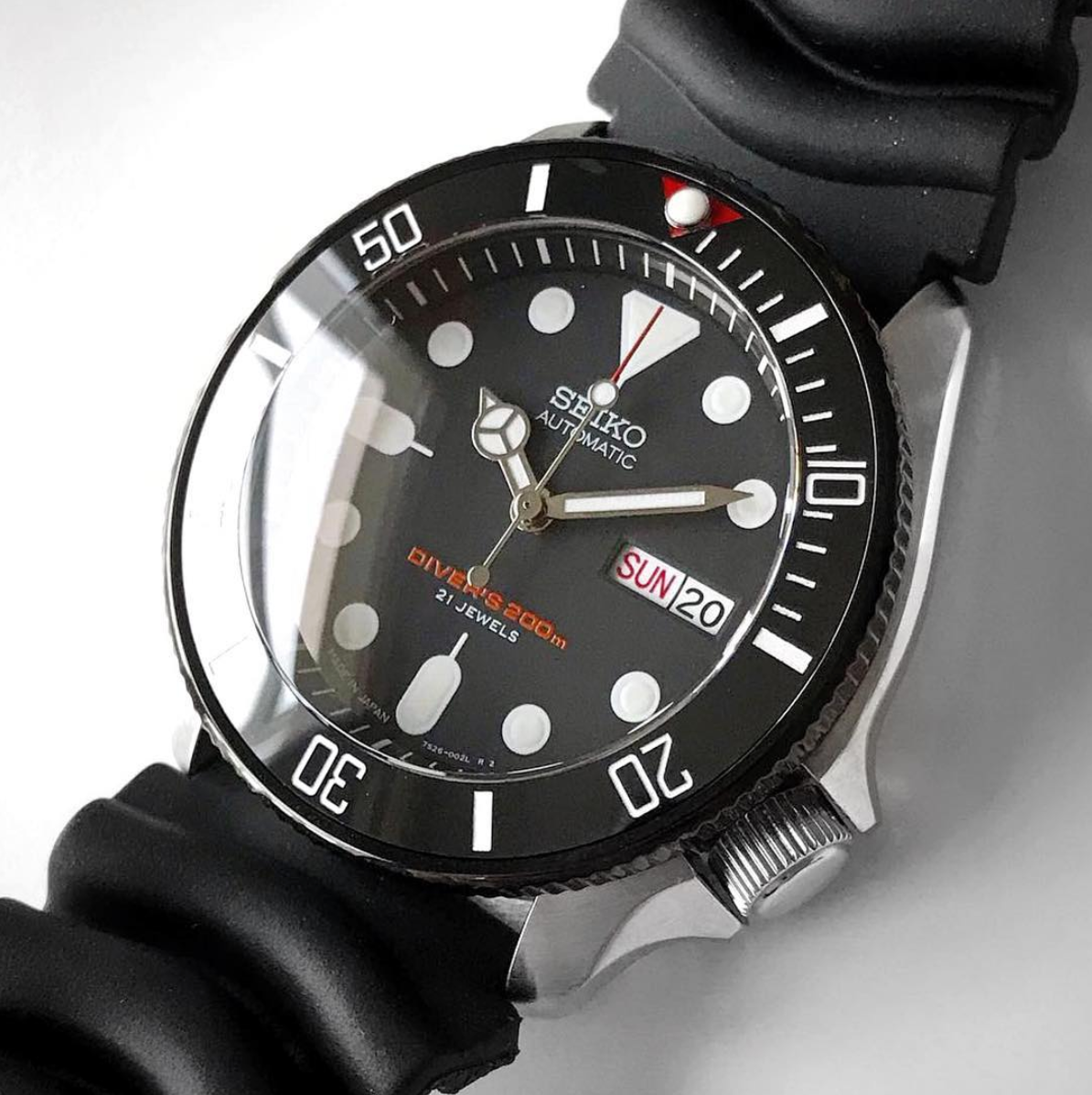 Bezel - SKX007/SRPD Coin Edge - Polished PVD Black