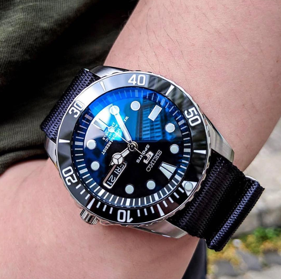 Ceramic Insert - Urchin Black - DLW WATCHES Ceramic Insert - Urchin Black - DLW WATCHES