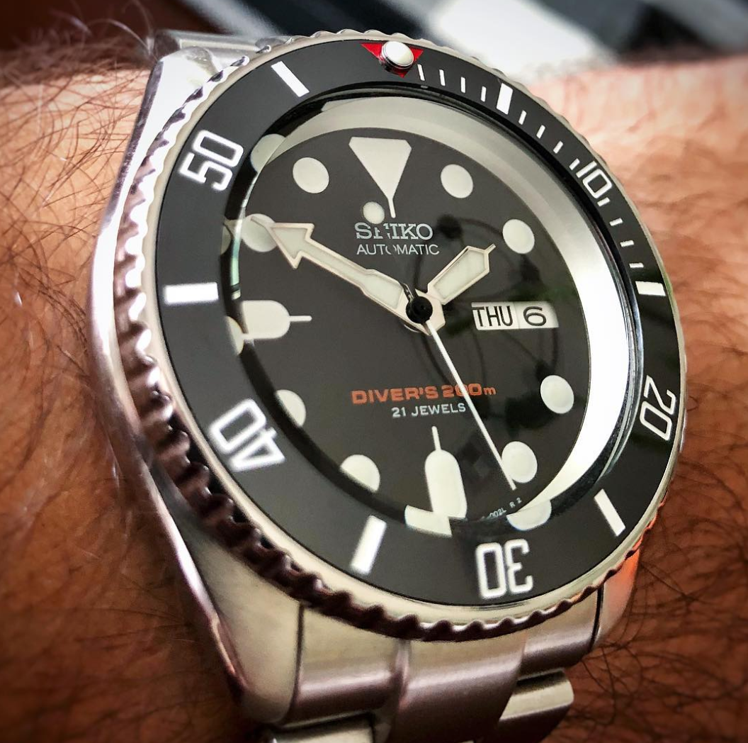 Ceramic Insert - 007 Sub Vintage Black MK2