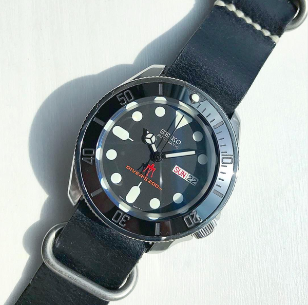 Ceramic Insert - 007 Sub Stealth - DLW WATCHES