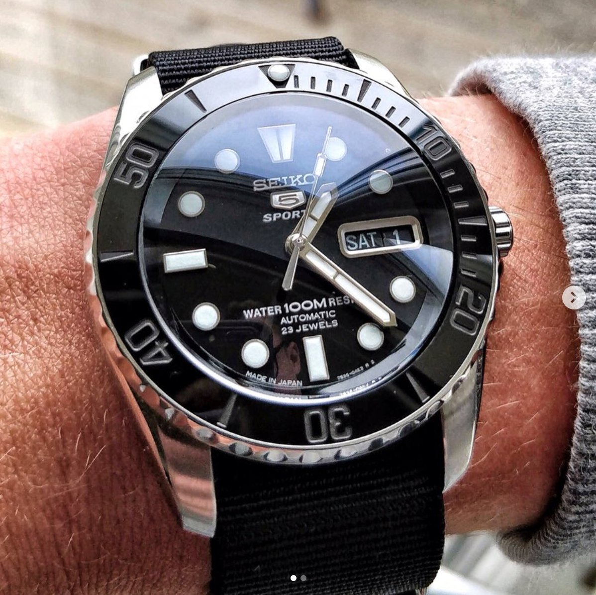 Ceramic Insert - Urchin Stealth - DLW WATCHES Ceramic Insert - Urchin Stealth - DLW WATCHES