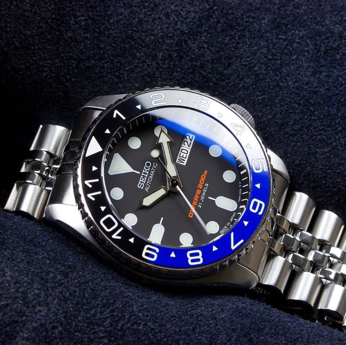 Ceramic Insert - 007 Dual Time BAT. - DLW WATCHES
