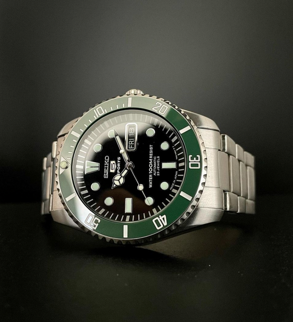 Bezel - Urchin Deep Sea - Polished Steel - DLW WATCHES