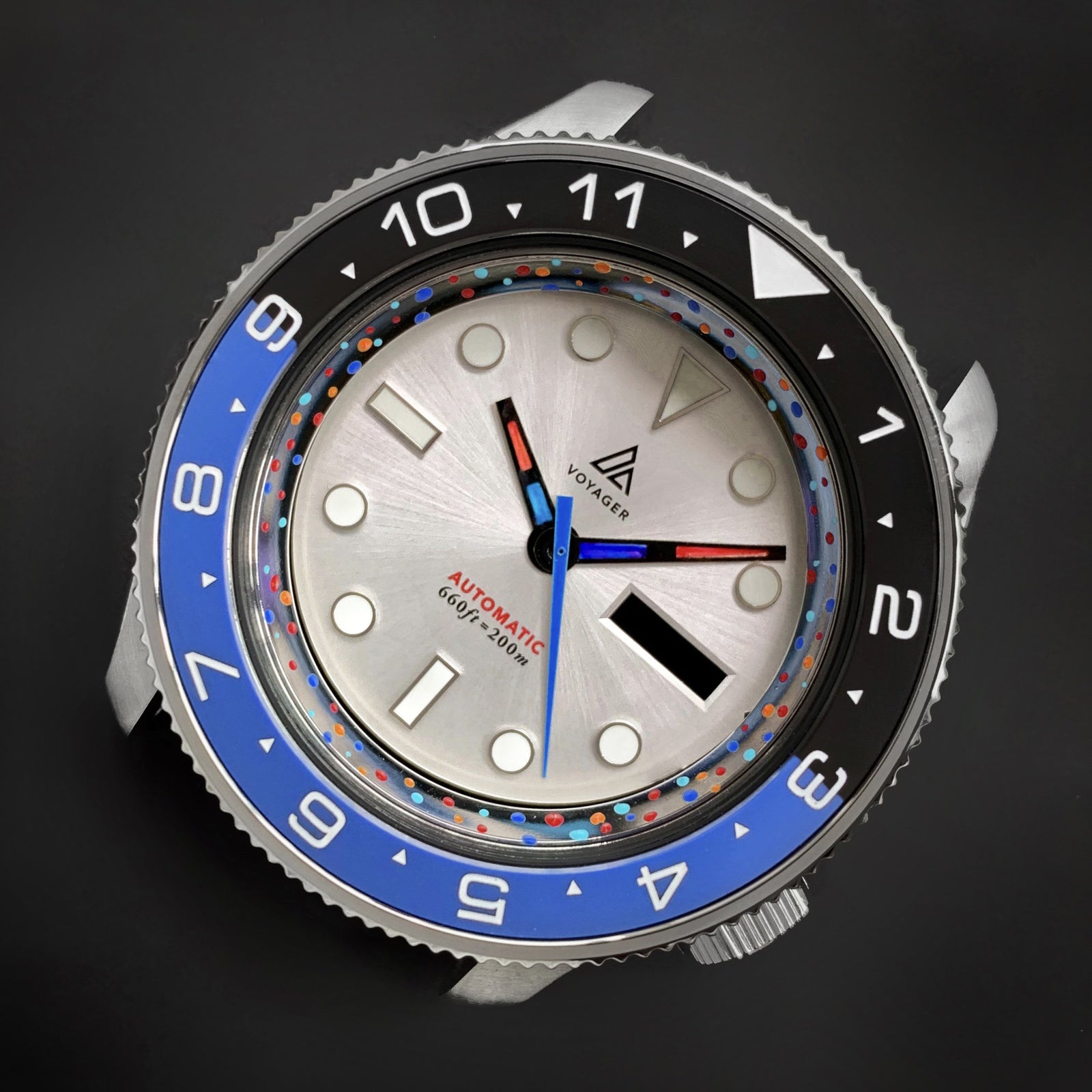 Chapter Ring - SKX007/SRPD - Handcrafted Series - Specks (Steel)