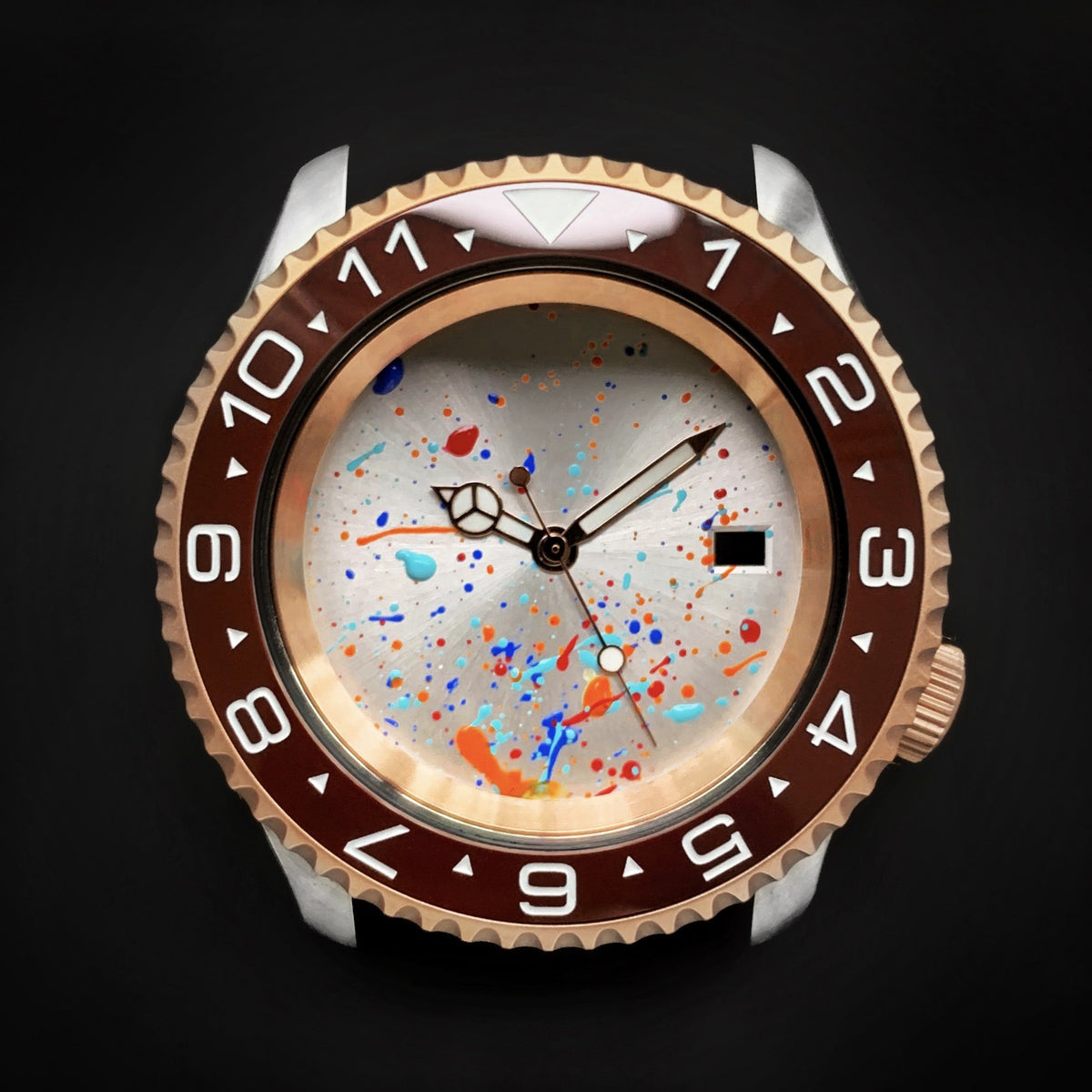 Ceramic Insert - 007 Dual Time Umber