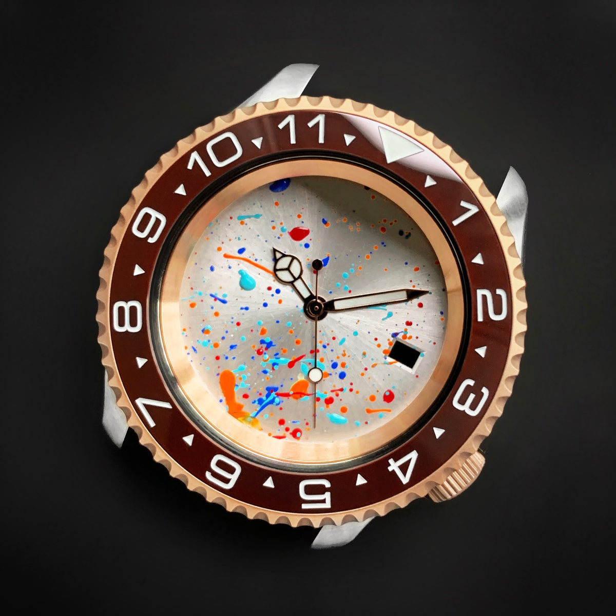 Ceramic Insert - 007 Dual Time Umber