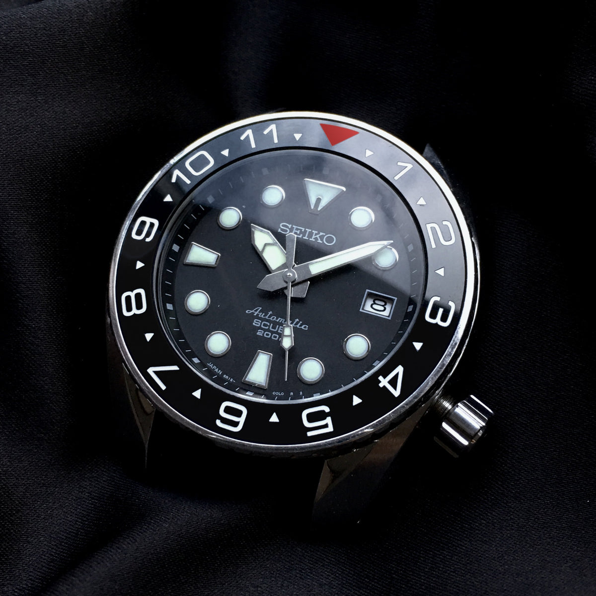 Ceramic Insert - Sumo Dual Time Red T Black